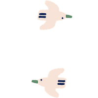 Bird Pdd Sticker by POU DOU DOU official