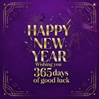 New Year Greetings GIF