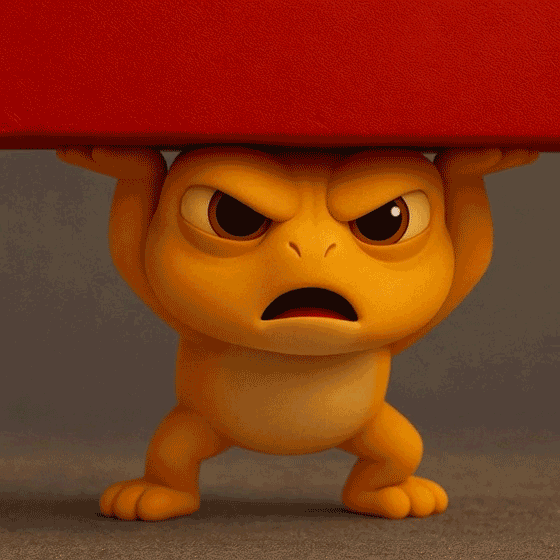 TurboToad giphyupload red yellow strong GIF