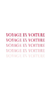 Voyage En Voiture Sticker by SuperGurl