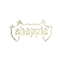 sheppiehalsband dog hund dogcollar dogleash Sticker