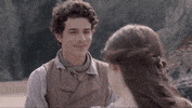 best friends rain GIF