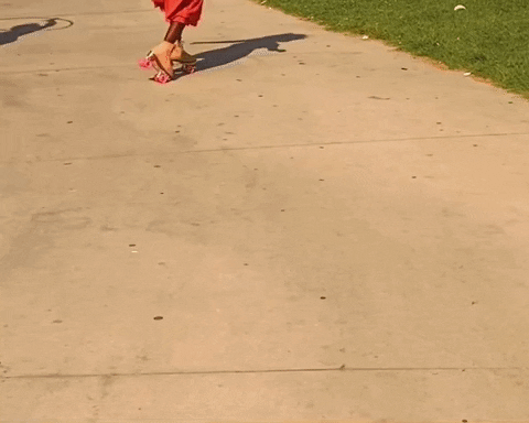 Shadow Rollerskate GIF by Just Seconds