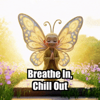 Chill Out Meditation GIF by BuddhaFlyJourney