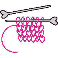 Knitting Wird Sticker by KathieKreativ