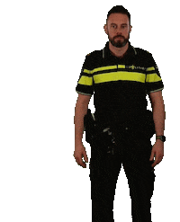 politie sigh agent politie zucht Sticker