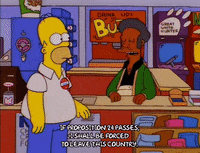 homer simpson walking GIF