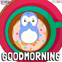 Good Morning Love GIF by Pudgy Penguins