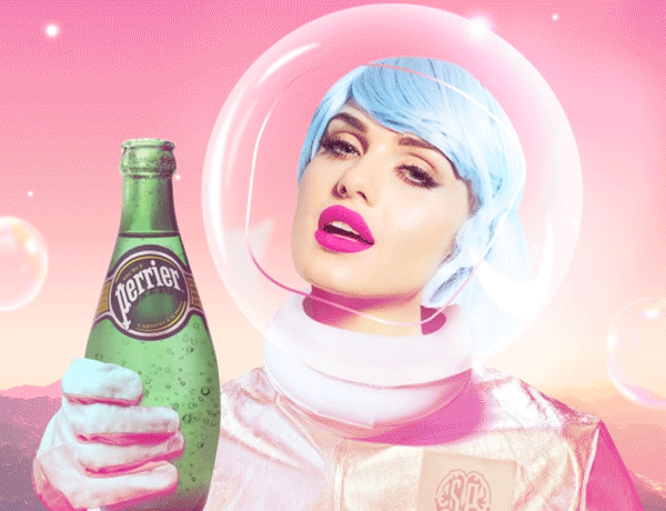 space refreshing GIF by Perrier