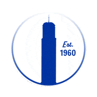Clocktower Sticker by Grand Valley State University