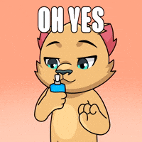 Smelling Feels Good GIF by Kabu