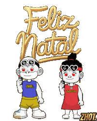 Merry Christmas Boas Festas Sticker by Zhot