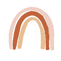 Pink Rainbow Sticker by By Kawehi