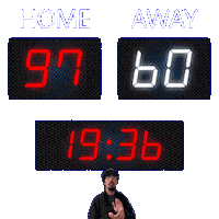 60 Away Sticker