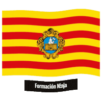 Islas Baleares Bandera Sticker by Formación Ninja