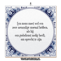 Respect Spreuk Sticker by Tegelspreuken.nl