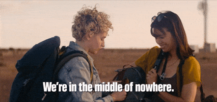 We're in the Middle of Nowhere