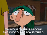 hey arnold nicksplat GIF