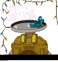 Merry Christmas Sticker by Elnaz  Abbasi