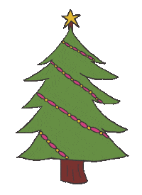 Christmas Tree Sticker