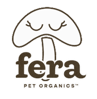 Mushroom Sticker by Fera Pet Organics