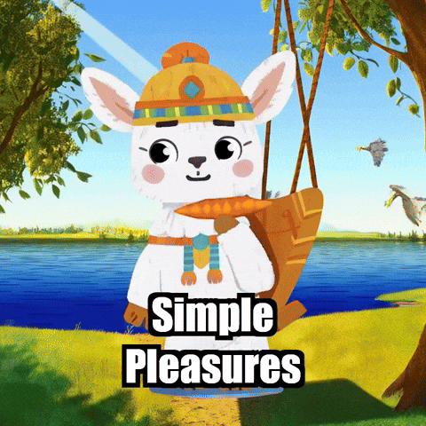 Happy Content GIF by Llamaozi