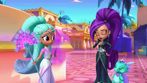 carlaherculano giphygifmaker shimmer and shine GIF