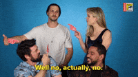 Actually, No