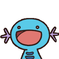 Happy Axolotl Sticker by Pokémon