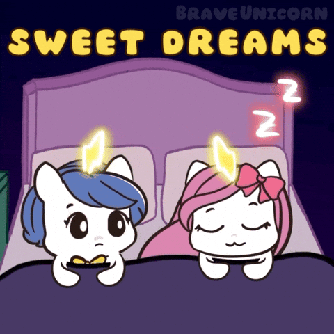 Good Night Bu GIF by Brave Unicorn