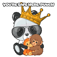 Baby Monkey Sticker by PandaPals