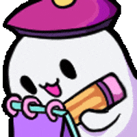 Ghost Vtuber GIF