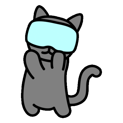 Sleepy Virtual Reality Sticker