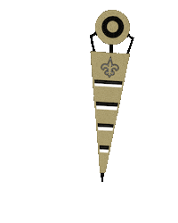 Nfl First Down Sticker by New Orleans Saints