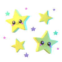 Outer Space 3D Sticker by AshleyBlanchette