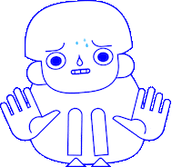 stop no Sticker by Marc Ruehl