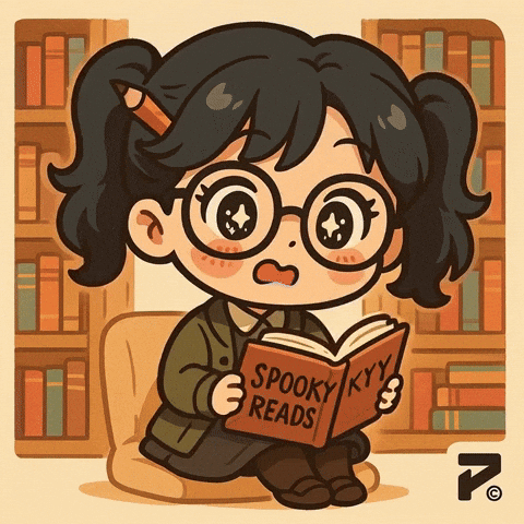Surprised Library Reading GIF by Persona