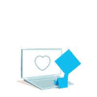 Heart Love Sticker by Pencil & TIE ®