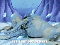 season 8 frozen face-off GIF by SpongeBob SquarePants