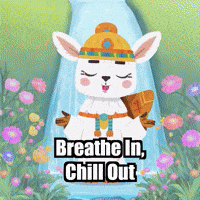 Chill Out Relax GIF by Llamaozi