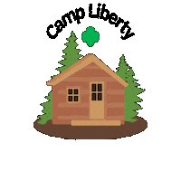 GirlScoutsEasternIAWesternIL girl scouts girl scout camp camp liberty Sticker