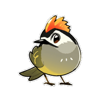 Bird 鳥 Sticker