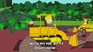 equipment bulldoze GIF by South Park 