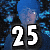 Number 25 GIF