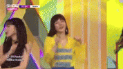 excited red velvet GIF