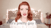 jessicaoutofthecloset gay lgbtq jessica kellgren fozard jessica out of the closet GIF