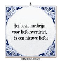 Humor Hoop Sticker by Tegelspreuken.nl