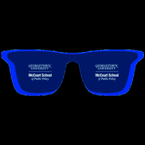 GeorgetownMcCourtSchool sunglasses GIF