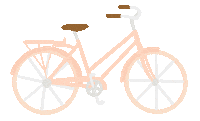 MadeByMesi bike riding biking bike ride Sticker