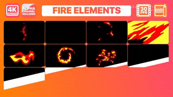Fire Flame Motion Library Creator 4